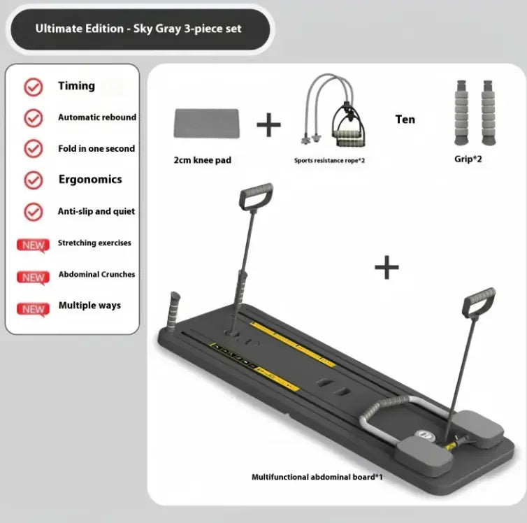 Household Abdominal Wheel Fitness Board My Turn