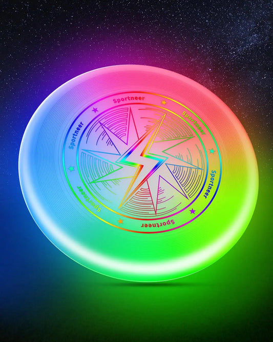 Sportneer LED Glow Disc — Light Up the Night, Every Throw - My Turn